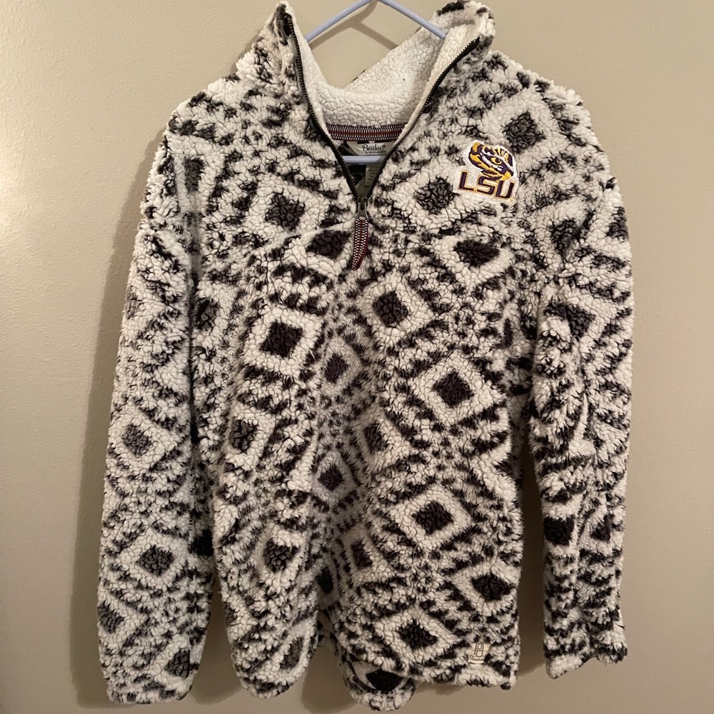 LSU Sherpa Sweater